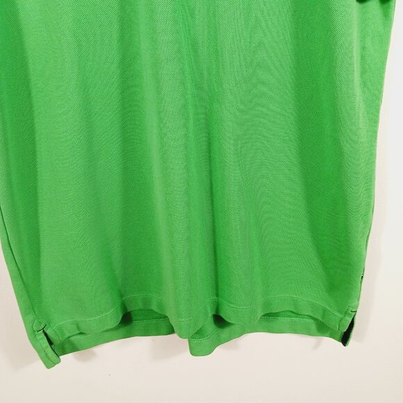 Nautica, Men's Performance Deck Shirt Classic Fit, Size Large, Kelly Green, Polo - Picture 6 of 16